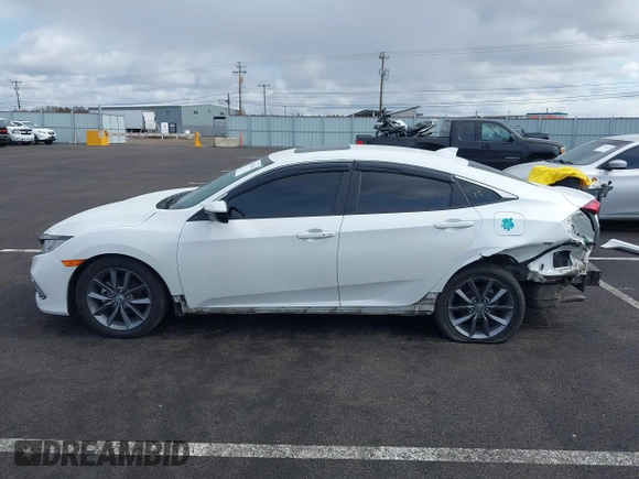 2019 Honda Civic Sedan EX with VIN 19XFC1F36KE213036, listed as a IAAI auction lot 41817643 with 83,332 mi miles. Bid and sale history available at carsss.com. Image 15.