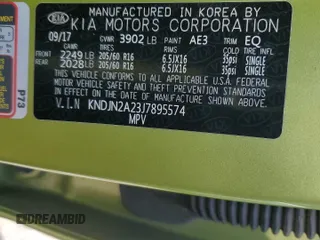 2018 Kia Soul with VIN KNDJN2A23J7895574, listed as a Copart auction lot 54617995 with 160,526 mi miles and Clean Title. Bid and sale history available at carsss.com. Image 12.
