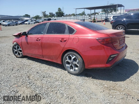2021 Kia Forte LXS with VIN 3KPF24AD1ME387104, listed as a Copart auction lot 55461895 with 89,496 mi miles and Salvage title. Bid and sale history available at DreamBid. Image 2.