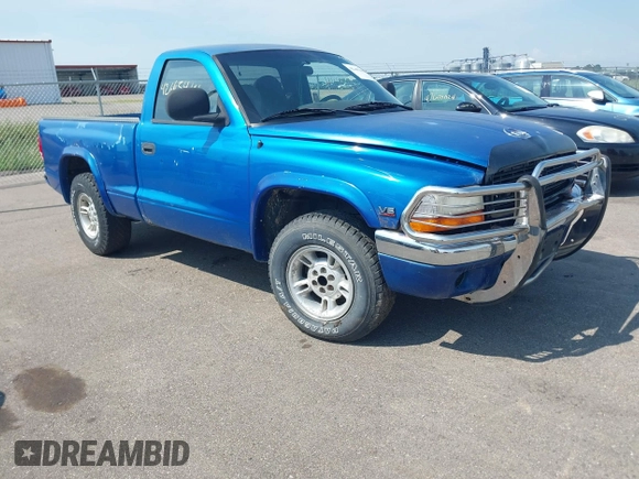 1998 Dodge Dakota SLT with VIN 1B7FL26X8WS651715, listed as a IAAI auction lot 42665446 with Not provided miles and . Bid and sale history available at DreamBid. Image 1.