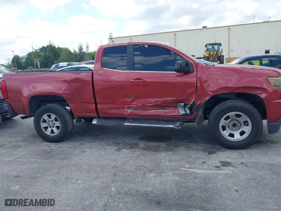 2015 Chevrolet Colorado 2WD Base with VIN 1GCHSAEA3F1235435, listed as a IAAI auction lot 42073726 with 79,700 mi miles. Bid and sale history available at carsss.com. Image 6.