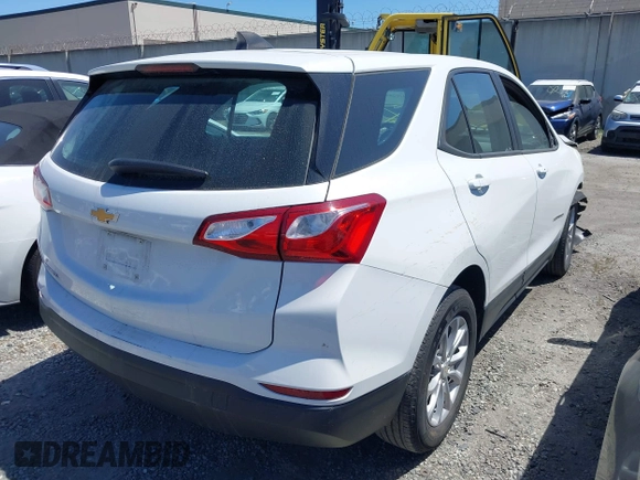 2021 Chevrolet Equinox LS with VIN 3GNAXHEV6MS143527, listed as a IAAI auction lot 42028486 with 23,136 mi miles and . Bid and sale history available at DreamBid. Image 4.