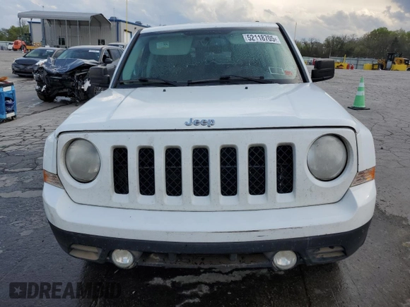 2014 Jeep Patriot Sport with VIN 1C4NJRBB5ED817177, listed as a Copart auction lot 52118705 with 139,634 mi miles and Non Repairable. Bid and sale history available at carsss.com. Image 5.