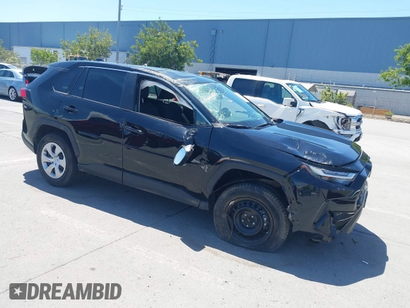 2023 Toyota RAV4 LE z VIN 2T3F1RFV1PC370198, wystawiony jako IAAI lot #42146933 z przebiegiem 19 984 mil mil oraz . Historia ofert i sprzedaży dostępna na DreamBid. Obrazek 1.
