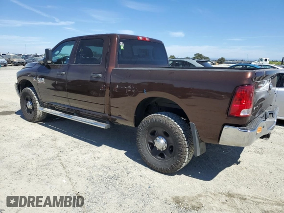 2015 Ram 3500 Tradesman with VIN 3C63R3CL7FG613223, listed as a Copart auction lot 70457264 with 117,225 mi miles and Salvage Title. Bid and sale history available at carsss.com. Image 2.