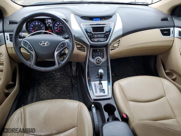 2013 Hyundai Elantra GLS with VIN 5NPDH4AE8DH225996, listed as a Copart auction lot 49893525 with 118,792 mi miles and Salvage Title. Bid and sale history available at carsss.com. Image 8.