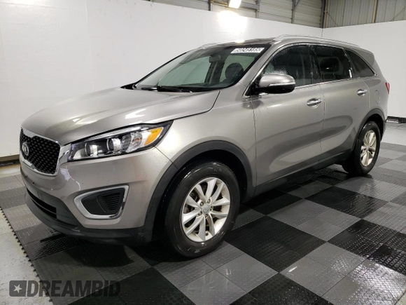 2018 Kia Sorento LX with VIN 5XYPG4A36JG345376, listed as a Copart auction lot 50245185 with 124,644 mi miles and Clean Title. Bid and sale history available at carsss.com. Image 1.