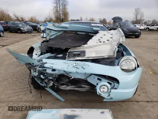 2003 Ford Thunderbird Deluxe with VIN 1FAHP60A03Y100881, listed as a Copart auction lot 83381114 with Not Provided miles and Salvage Title. Bid and sale history available at DreamBid. Image 5.