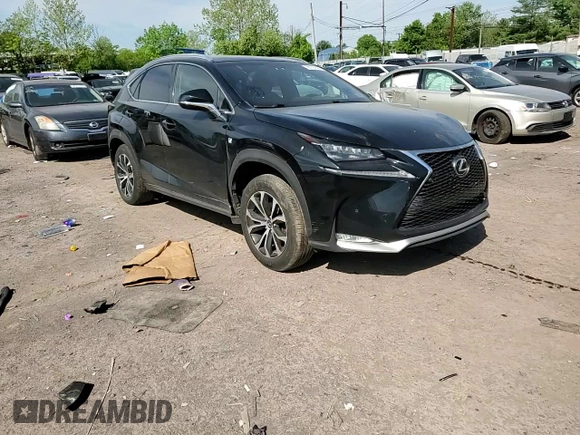 2015 Lexus NX 200t with VIN JTJBARBZXF2018280, listed as a Copart auction lot 56153555 with 134,003 mi miles and Salvage title. Bid and sale history available at DreamBid. Image 14.