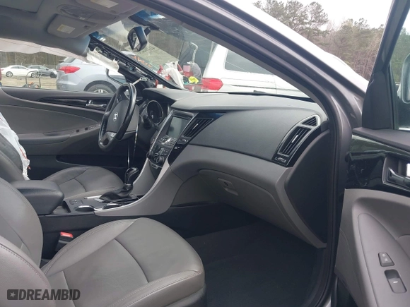 2013 Hyundai Sonata SE with VIN 5NPEC4AC8DH676492, listed as a IAAI auction lot 41804450 with 145,707 mi miles. Bid and sale history available at carsss.com. Image 5.