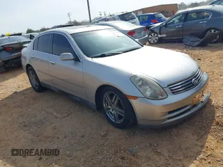 2003 Infiniti G35 with VIN JNKCV51E53M334588, listed as a IAAI auction lot 41795156 with 99,906 mi miles and . Bid and sale history available at DreamBid. Image 1.