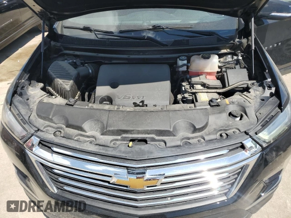 2022 Chevrolet Traverse LT Leather with VIN 1GNERHKW9NJ125843, listed as a Copart auction lot 69592374 with 42,535 mi miles and Salvage Title. Bid and sale history available at carsss.com. Image 12.