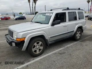 2007 Jeep Commander Sport with VIN 1J8HH48K67C548112, listed as a Copart auction lot 53172865 with 138,704 mi miles and Salvage Title. Bid and sale history available at carsss.com. Image 1.