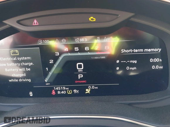 2024 Audi A6 Premium Plus with VIN WAUE3BF23RN004722, listed as a IAAI auction lot 41612193 with 14,519 mi miles and . Bid and sale history available at DreamBid. Image 7.