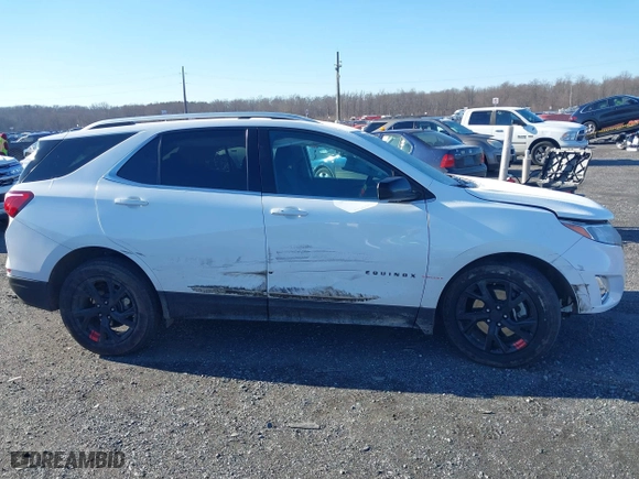 2020 Chevrolet Equinox LT with VIN 3GNAXVEX5LS526454, listed as a IAAI auction lot 41160944 with 37,971 mi miles. Bid and sale history available at carsss.com. Image 14.