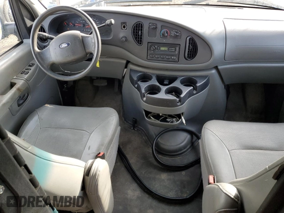 2007 Ford Econoline Cargo Commercial with VIN 1FTNE14W87DA47145, listed as a Copart auction lot 80331474 with 156,822 mi miles and Salvage Title. Bid and sale history available at DreamBid. Image 8.