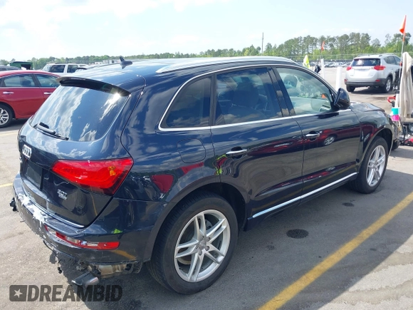 2017 Audi Q5 Premium with VIN WA1C2AFP4HA073034, listed as a IAAI auction lot 42006836 with 68,555 mi miles and . Bid and sale history available at DreamBid. Image 4.