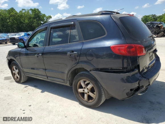 2007 Hyundai Santa Fe GLS with VIN 5NMSG13D77H036481, listed as a Copart auction lot 51627065 with 247,838 mi miles and Salvage Title. Bid and sale history available at carsss.com. Image 2.