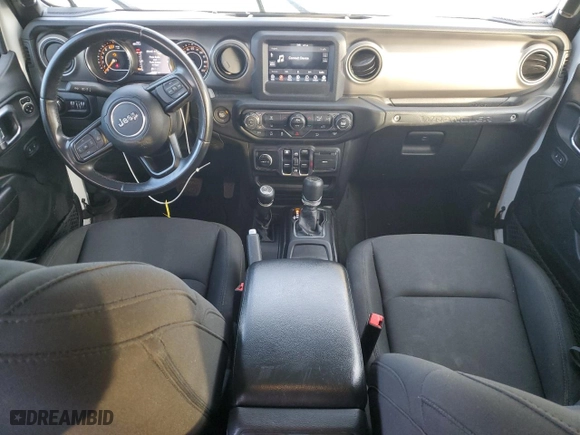 2019 Jeep Wrangler Unlimited Sport S with VIN 1C4HJXDN9KW682892, listed as a Copart auction lot 85251144 with 98,517 mi miles and Salvage Title. Bid and sale history available at carsss.com. Image 8.