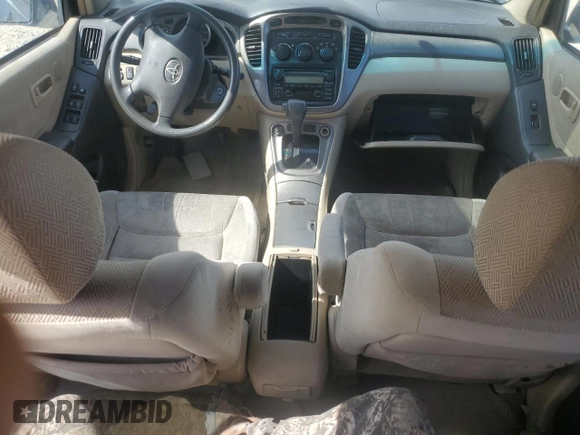 2003 Toyota Highlander z VIN JTEHF21A730104876, wystawiony jako Copart lot #56011645 z przebiegiem 176 829 mil mil oraz Czysty tytuł • Clean title. Historia ofert i sprzedaży dostępna na DreamBid. Obrazek 8.