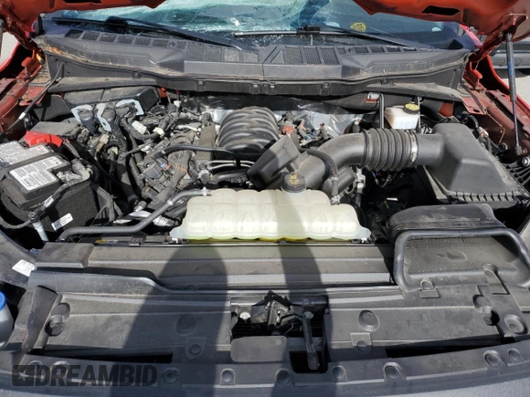 2023 Ford F-150 XL with VIN 1FTMF1C57PKF05268, listed as a Copart auction lot 77541224 with 17,906 mi miles and Salvage Title. Bid and sale history available at carsss.com. Image 11.