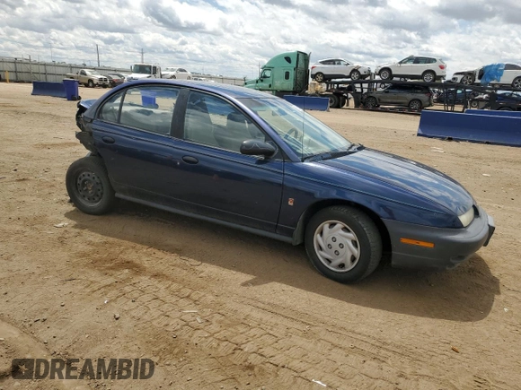 1999 Saturn SL with VIN 1G8ZF5287XZ265634, listed as a Copart auction lot 55973834 with Not Provided miles and Clean Title. Bid and sale history available at carsss.com. Image 4.