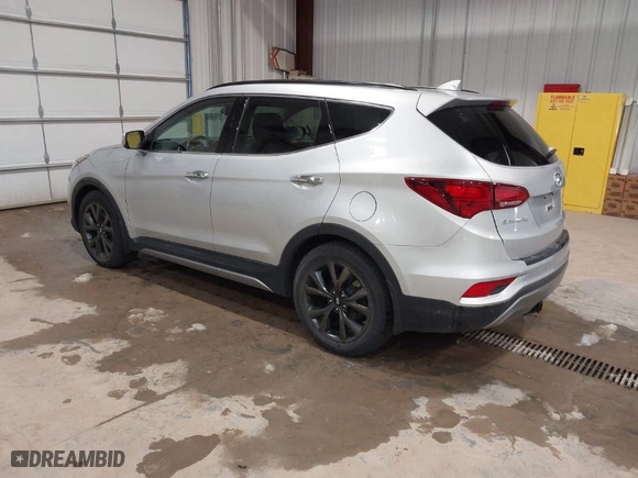 2017 Hyundai Santa Fe Sport 2.0T Ultimate with VIN 5XYZWDLA7HG410284, listed as a IAAI auction lot 41831926 with 137,541 mi miles. Bid and sale history available at carsss.com. Image 3.