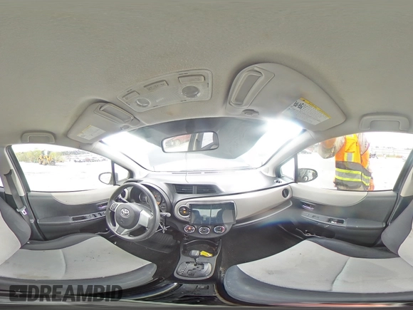2013 Toyota Yaris L with VIN JTDKTUD31DD546557, listed as a Copart auction lot 51926185 with 183,955 mi miles and Salvage Title. Bid and sale history available at DreamBid. Image 12.