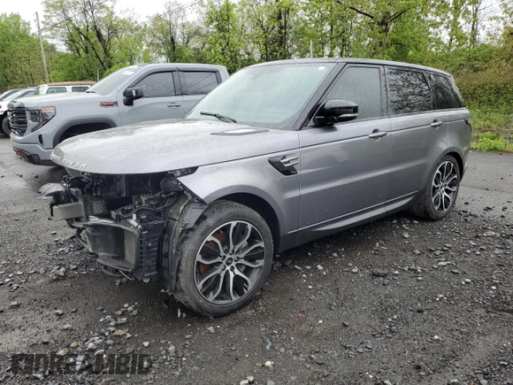 2022 Land Rover Range Rover Sport SE with VIN SALWG2SU5NA202327, listed as a Copart auction lot 55836345 with 64,649 mi miles and Salvage title. Bid and sale history available at DreamBid. Image 1.
