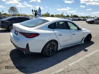 2023 BMW i4 eDrive40 z VIN WBY73AW05PFN75140, wystawiony jako Copart lot #51791515 z przebiegiem 28 426 mil mil oraz Szkody całkowita. Historia ofert i sprzedaży dostępna na DreamBid. Obrazek 3.