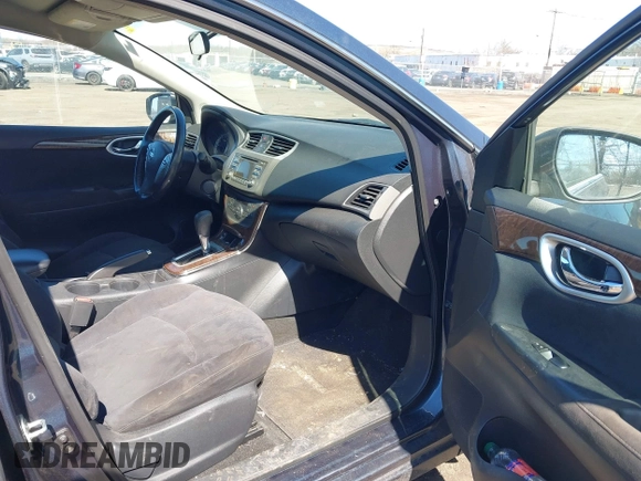 2013 Nissan Sentra SV with VIN 3N1AB7AP7DL619824, listed as a IAAI auction lot 41909137 with 98,357 mi miles. Bid and sale history available at carsss.com. Image 5.