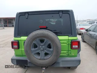 2020 Jeep Wrangler Sport S with VIN 1C4GJXAG1LW103235, listed as a IAAI auction lot 42126250 with 64,986 mi miles and . Bid and sale history available at DreamBid. Image 17.