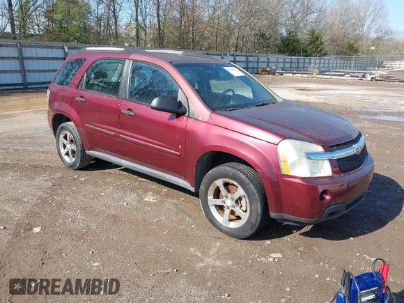 2007 Chevrolet Equinox LS with VIN 2CNDL13FX76005878, listed as a IAAI auction lot 41933911 with 100,740 mi miles. Bid and sale history available at carsss.com. Image 1.