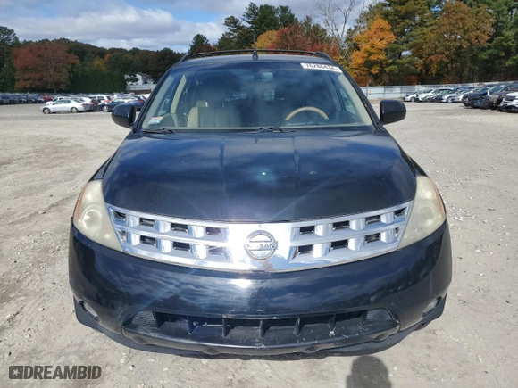 2005 Nissan Murano S with VIN JN8AZ08W95W425468, listed as a Copart auction lot 76286434 with 146,133 mi miles and Clean Title. Bid and sale history available at carsss.com. Image 5.