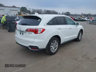 2017 Acura RDX with VIN 5J8TB3H32HL009169, listed as a IAAI auction lot 41519289 with 92,390 mi miles. Bid and sale history available at carsss.com. Image 4.