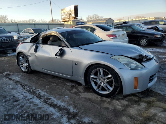 2008 Nissan 350Z Touring z VIN JN1BZ34E18M750200, wystawiony jako Copart lot #87947755 z przebiegiem 185 343 mil mil oraz Szkoda całkowita • Salvage title. Historia ofert i sprzedaży dostępna na DreamBid. Obrazek 4.