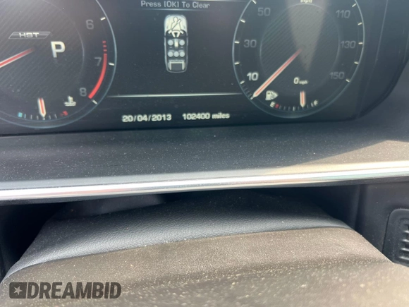 2016 Land Rover Range Rover Sport HSE with VIN SALWS2VF8GA562321, listed as a Copart auction lot 62429485 with 102,400 mi miles and Clean title. Bid and sale history available at DreamBid. Image 8.