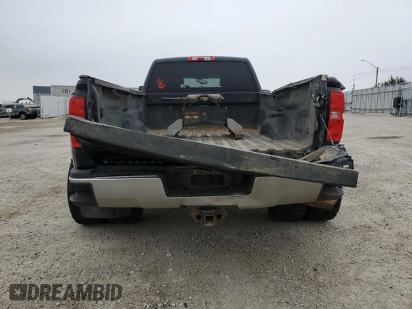 2017 Chevrolet Silverado 3500HD LT with VIN 1GC4KZCY2HF155370, listed as a Copart auction lot 68136874 with 373,839 mi miles and Salvage Title. Bid and sale history available at carsss.com. Image 6.