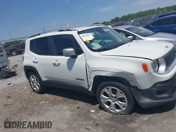 2018 Jeep Renegade Limited with VIN ZACCJADB8JPJ06197, listed as a IAAI auction lot 42253022 with 87,494 mi miles and . Bid and sale history available at DreamBid. Image 13.