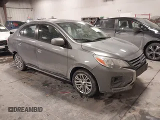 2022 Mitsubishi Mirage ES z VIN ML32FUFJ9NHF07332, wystawiony jako IAAI lot #41636809 z przebiegiem 21 768 mil mil oraz . Historia ofert i sprzedaży dostępna na DreamBid. Obrazek 1.