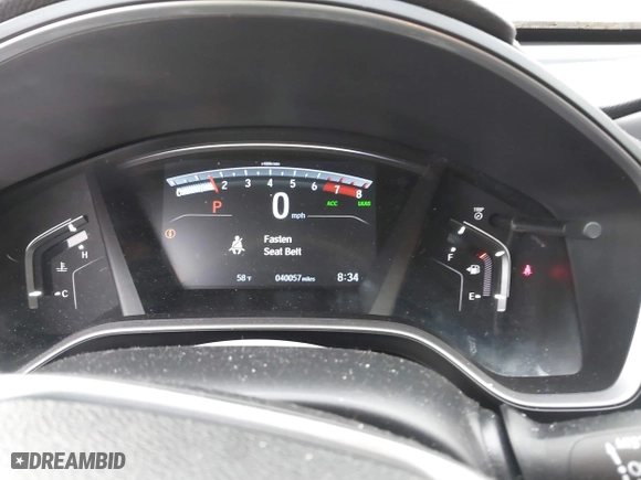 2020 Honda CR-V EX with VIN 2HKRW1H50LH420585, listed as a IAAI auction lot 41254606 with 40,057 mi miles. Bid and sale history available at carsss.com. Image 7.