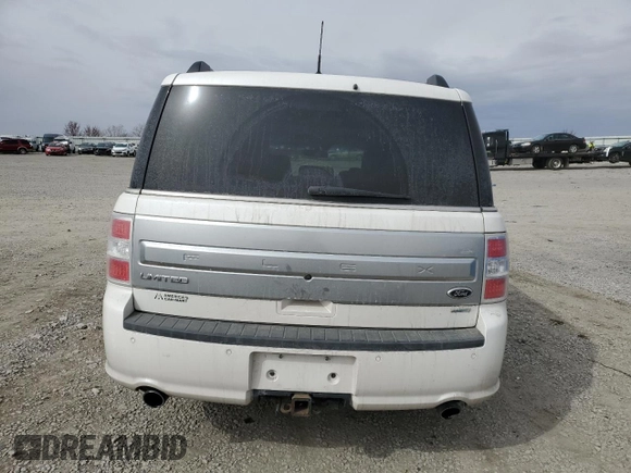 2013 Ford Flex Limited w/EcoBoost with VIN 2FMHK6DT6DBD29452, listed as a Copart auction lot 47863865 with 191,755 mi miles and Salvage Title. Bid and sale history available at carsss.com. Image 6.
