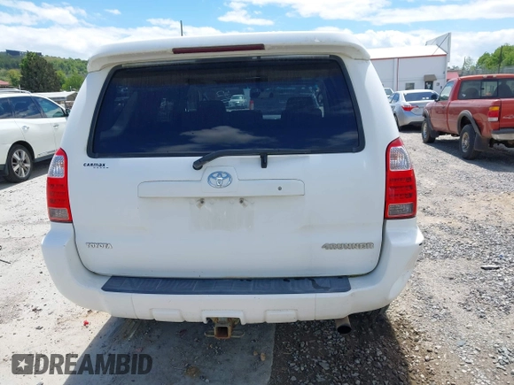 2006 Toyota 4Runner SR5 with VIN JTEZU14R560076280, listed as a IAAI auction lot 42191454 with 217,208 mi miles and . Bid and sale history available at DreamBid. Image 16.
