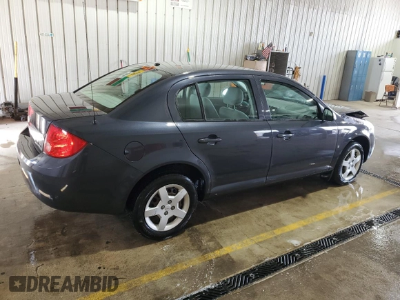 2008 Chevrolet Cobalt LT with VIN 1G1AL58F287280548, listed as a Copart auction lot 53942585 with 104,920 mi miles and Salvage Title. Bid and sale history available at DreamBid. Image 3.