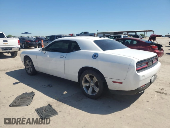 2016 Dodge Challenger SXT with VIN 2C3CDZAG2GH100869, listed as a Copart auction lot 56242785 with 136,163 mi miles and Salvage title. Bid and sale history available at DreamBid. Image 2.