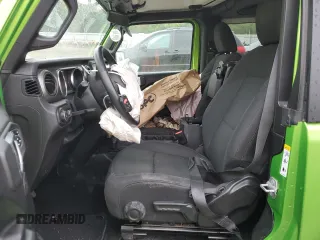 2018 Jeep Wrangler Sport с VIN 1C4GJXAG0JW279934, выставлен на аукционе Copart как лот 60198185 с пробегом 96 481 миль миль и Чистый • Clean title. История ставок и продаж доступна на DreamBid. Изображение 7.