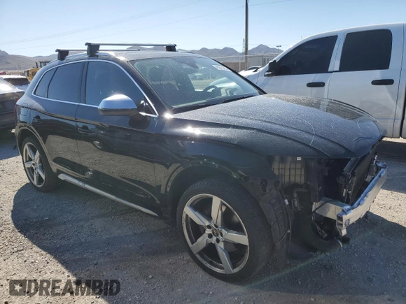 2021 Audi SQ5 Premium Plus with VIN WA1A4AFY2M2043965, listed as a Copart auction lot 45873223 with 24,430 mi miles. Bid and sale history available at carsss.com. Image 4.