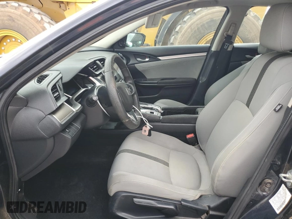 2017 Honda Civic Sedan EX-T with VIN 2HGFC1F34HH631304, listed as a Copart auction lot 51112545 with 176,670 mi miles and Salvage Title. Bid and sale history available at carsss.com. Image 7.