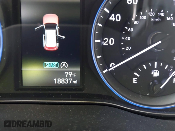 2022 Hyundai Kona Preferred with VIN KM8K22ABXNU843004, listed as a IAAI auction lot 41909990 with 18,837 mi miles and . Bid and sale history available at carsss.com. Image 15.