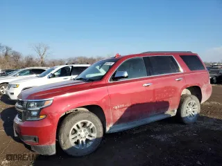 2015 Chevrolet Tahoe LS with VIN 1GNSKAKC7FR546533, listed as a Copart auction lot 84891384 with 190,363 mi miles and Salvage Title. Bid and sale history available at carsss.com. Image 1.